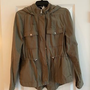 Khaki green jacket